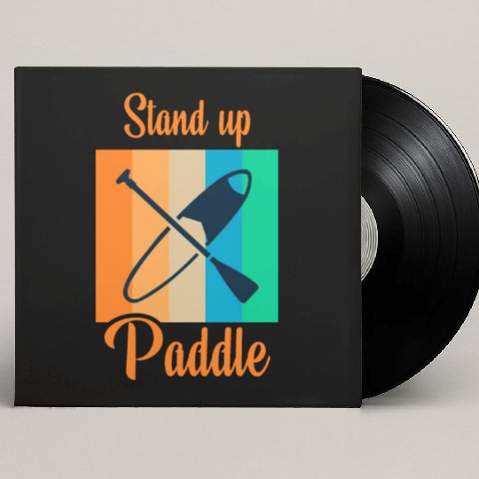 standup paddle Custom Vinyl Record Sleeves