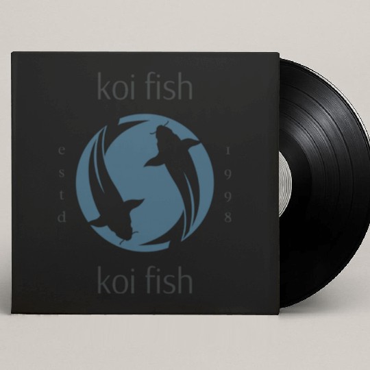 KOI FISH Custom Vinyl Record Sleeves