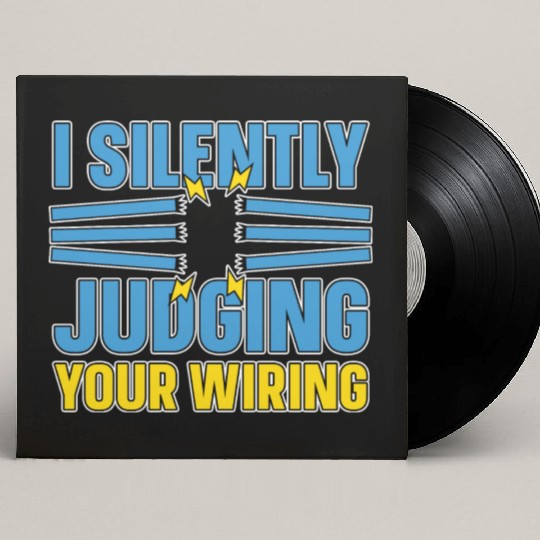 Electrician Electrical Engineer Lineman Custom Vinyl Record Sleeves