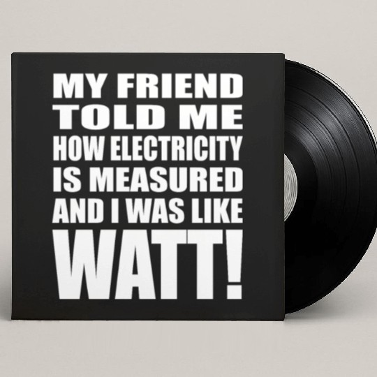 Electrician Electrical Engineer Lineman Custom Vinyl Record Sleeves