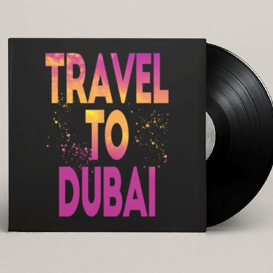 Travel To Dubai Custom Vinyl Record Sleeves