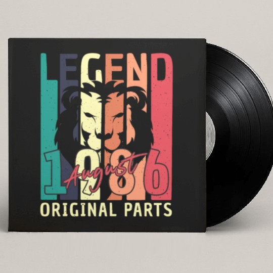 August 1986 Gift Idea Custom Vinyl Record Sleeves