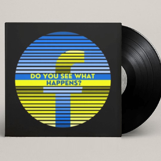 Beautiful new design in solidarity with Ukraine Custom Vinyl Record Sleeves