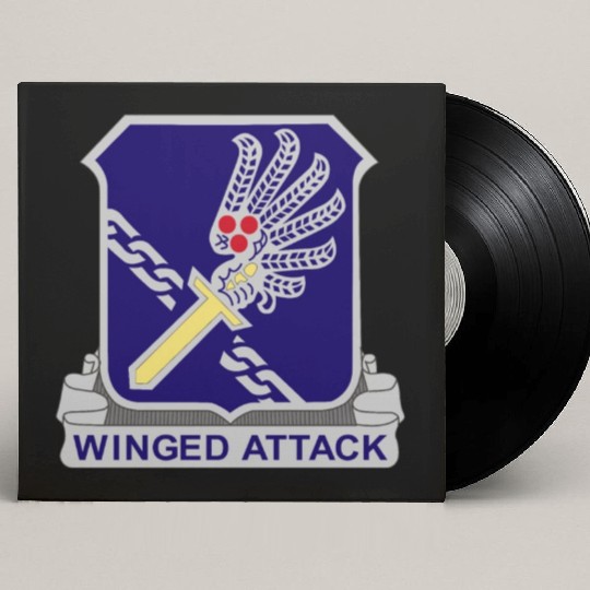 Army 188th Infantry Regiment DUI wo Txt X 300 Custom Vinyl Record Sleeves