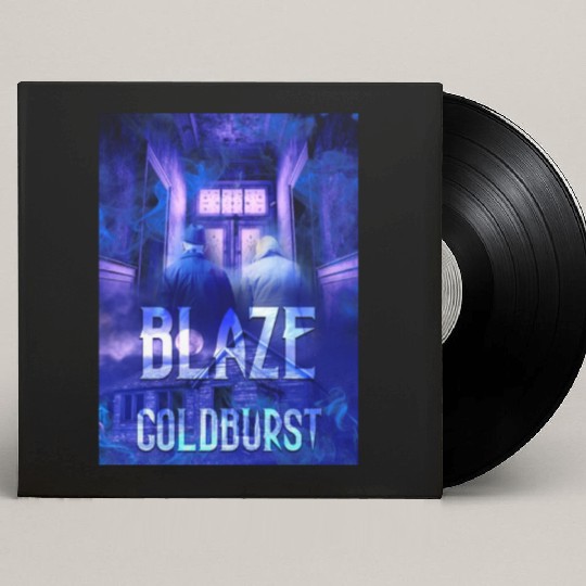 Blaze Goldburst Fantasy Book Couple Happy Old Custom Vinyl Record Sleeves