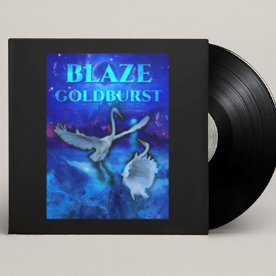 Blaze Goldburst Fantasy Book Birds Animals Fight Custom Vinyl Record Sleeves