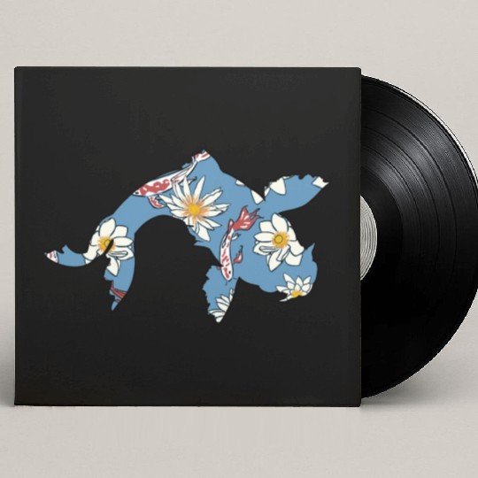 Koi Carp Japan Fish Colorful Pond Hobby Custom Vinyl Record Sleeves