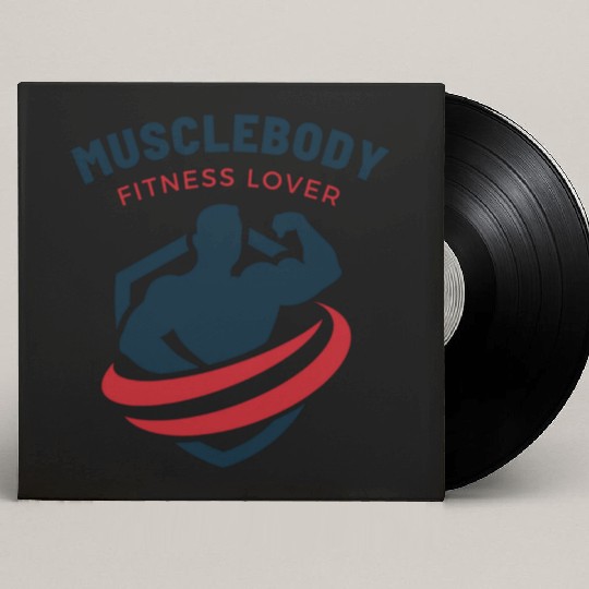 Fitness Gym Custom Vinyl Record Sleeves