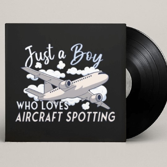 Plane Aircraft Spotting Airplane Aircraft Spotter Custom Vinyl Record Sleeves