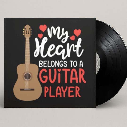 Guitar Player Clothing Musician Gift for Him Her Custom Vinyl Record Sleeves