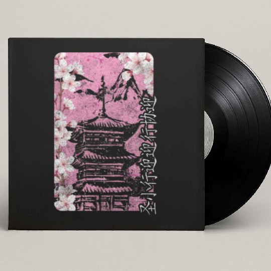 Cherry Blossom Cherry Blossom Festival Blossom Custom Vinyl Record Sleeves