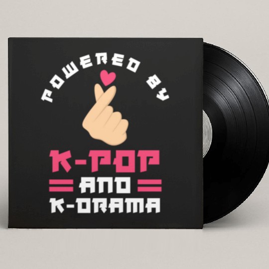 K-Pop K-Drama Korean Pop Music Custom Vinyl Record Sleeves