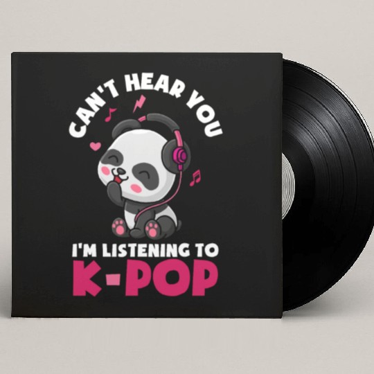 K-Pop K-Drama Korean Pop Music Custom Vinyl Record Sleeves