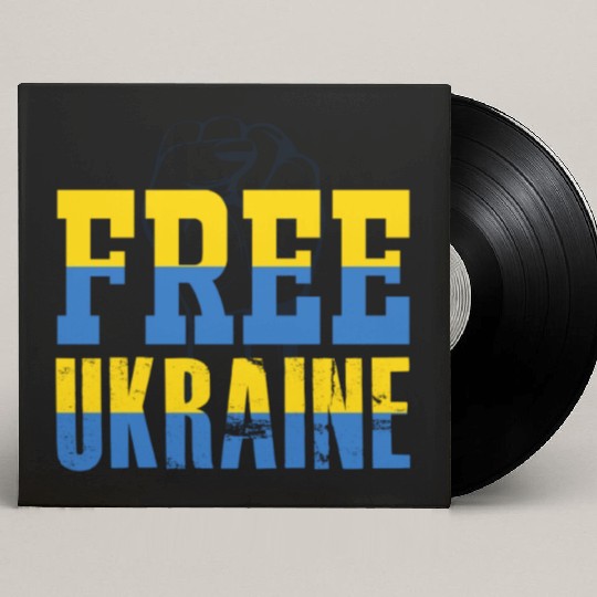 Free Ukraine Custom Vinyl Record Sleeves