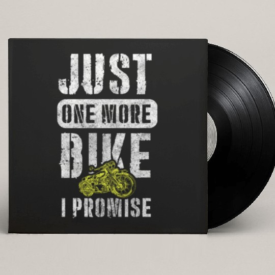 Biker Chopper Racing Custom Vinyl Record Sleeves