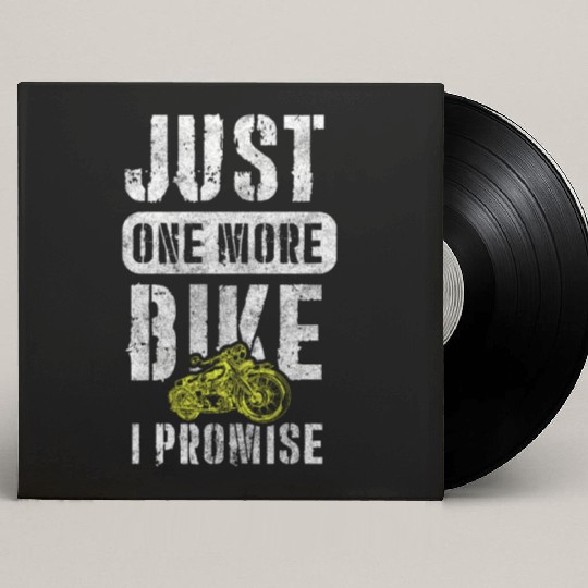 Biker Chopper Racing Custom Vinyl Record Sleeves