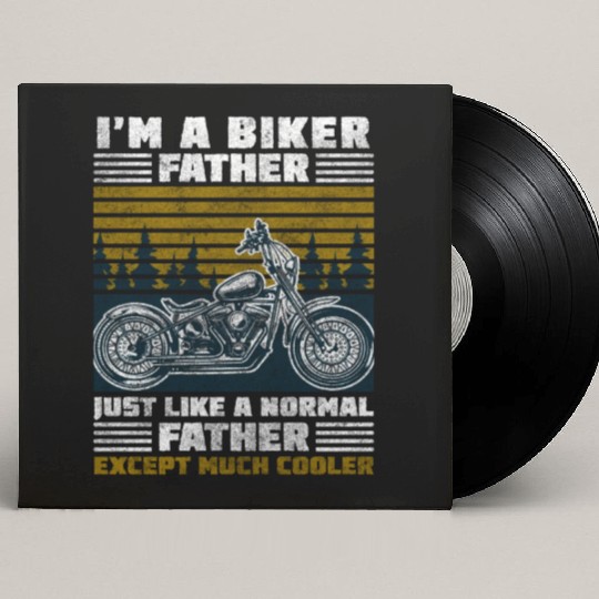 Motorbike Chopper Racing Cross Custom Vinyl Record Sleeves