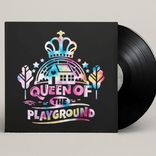 Queen of The Playground Back to School Custom Vinyl Record Sleeves