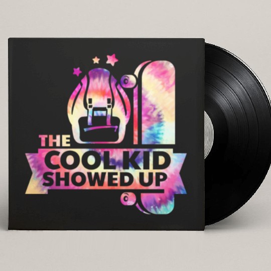 The Cool kid Showed Up Back to School Custom Vinyl Record Sleeves
