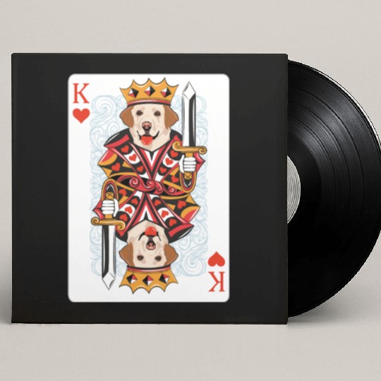 Pet King (Labrador retriever) Custom Vinyl Record Sleeves