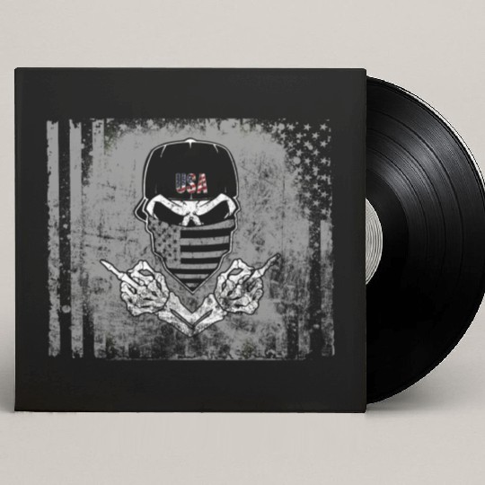 Wear American Warrior Custom Vinyl Record Sleeves