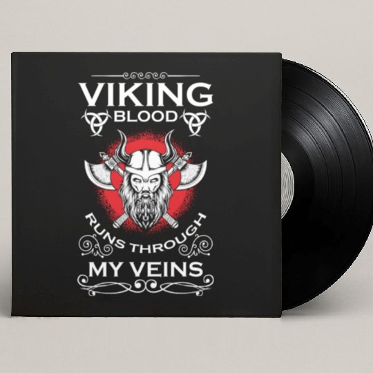 Thor Celtic Symbol Norsemen Custom Vinyl Record Sleeves