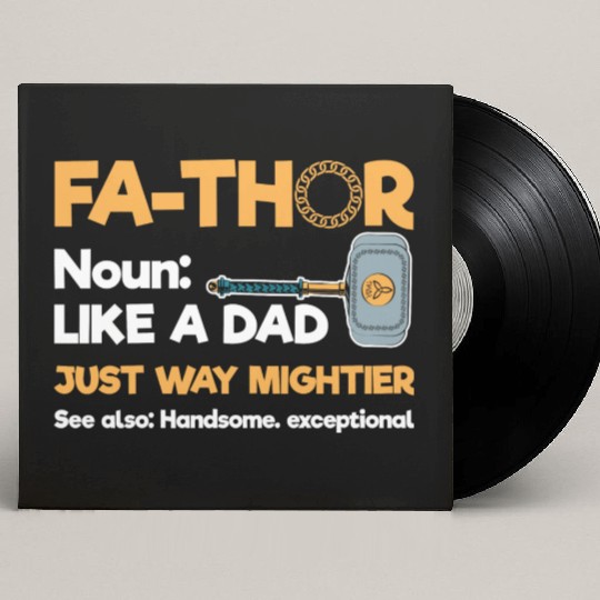 Thor Father Axe Custom Vinyl Record Sleeves