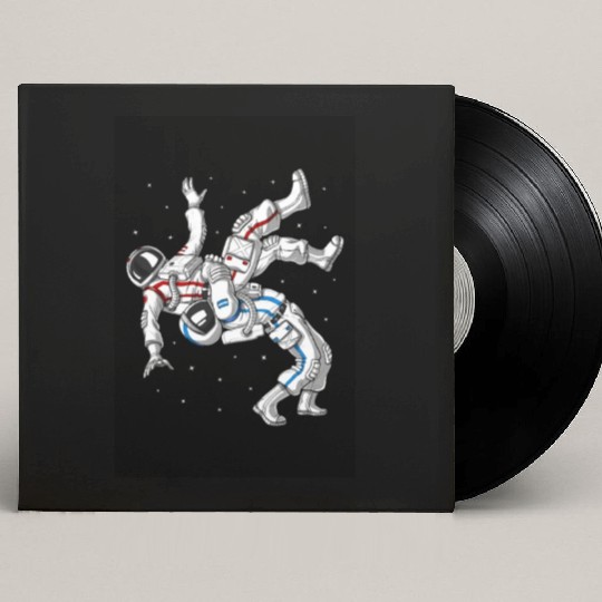 Jiu-Jitsu Astronauts Custom Vinyl Record Sleeves
