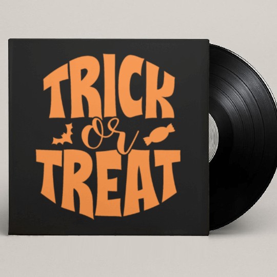 Trick Or Treat Candy Collector Halloween Holiday Custom Vinyl Record Sleeves