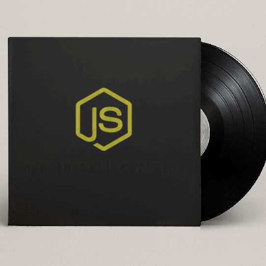 us npm install caffeine Custom Vinyl Record Sleeves