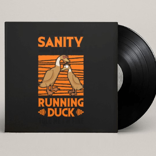 Running Duck Sanity Custom Vinyl Record Sleeves