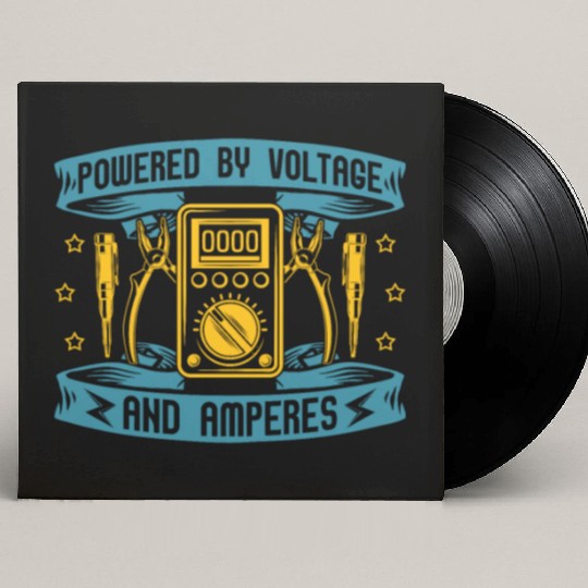 Electrician Electrical Engineer Lineman Custom Vinyl Record Sleeves