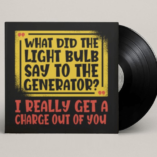 Electrician Electrical Engineer Lineman Custom Vinyl Record Sleeves