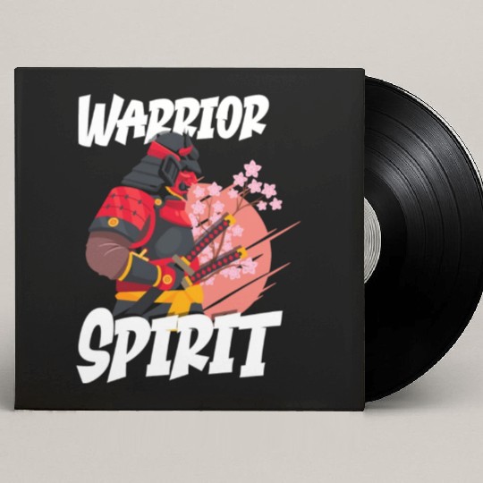Japan Aikido Jiujitsu Warrior Custom Vinyl Record Sleeves