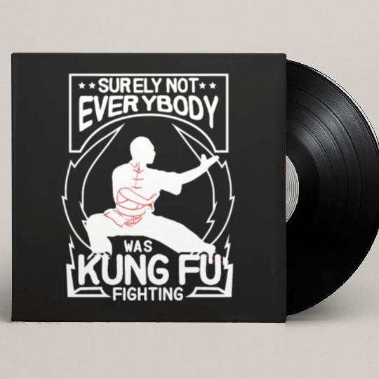 Not Everybody Was Doing Kung Fu Custom Vinyl Record Sleeves
