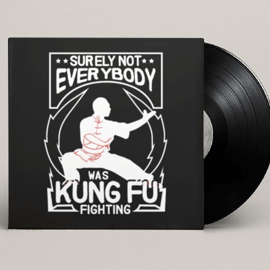 Not Everybody Was Doing Kung Fu Custom Vinyl Record Sleeves