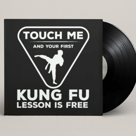 Touch For Your First Kung Fu Lesson Custom Vinyl Record Sleeves