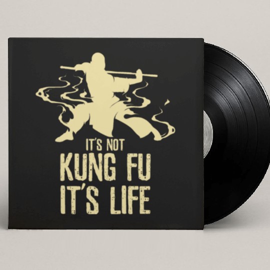 Its Not Kung Fu Its Life Custom Vinyl Record Sleeves