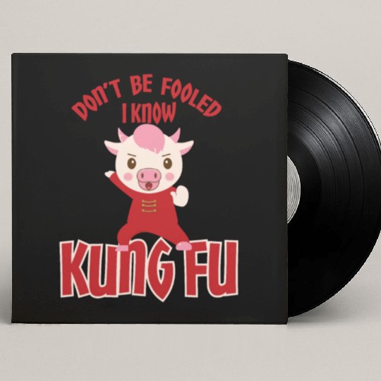 Dont Be Fooled I Know Kung Fu Custom Vinyl Record Sleeves
