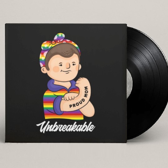 LGBT LGBTQ Proud Mom Custom Vinyl Record Sleeves