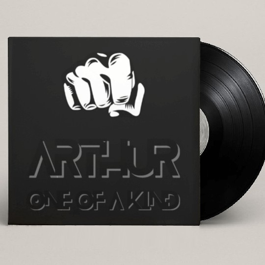 Arthur Name One of a Kind Birthday Anniversary Custom Vinyl Record Sleeves
