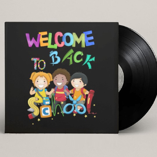 Welcome back to school Custom Vinyl Record Sleeves