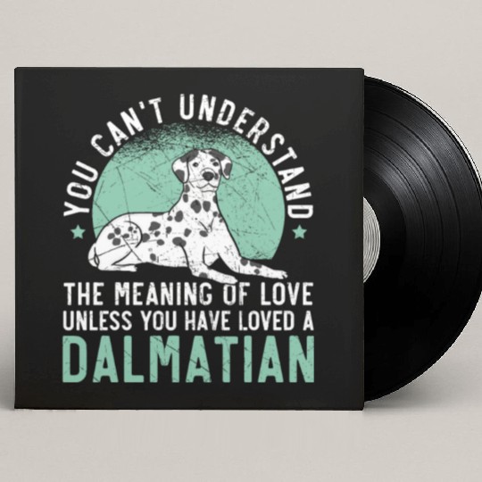 Spot Squad Paw Love Puppy Breeder Dalmatian Dog Custom Vinyl Record Sleeves