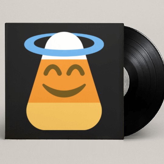 Angel Candy Corn Halloween Costume Custom Vinyl Record Sleeves