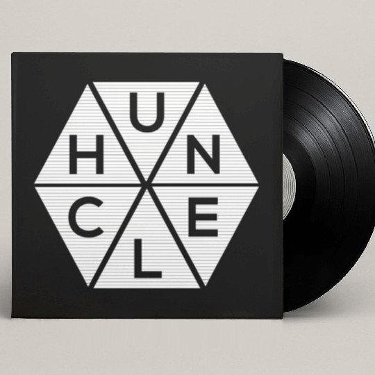 Abstract Triangle Huncle Custom Vinyl Record Sleeves