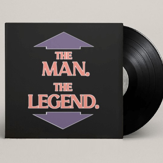 The man the legend Custom Vinyl Record Sleeves
