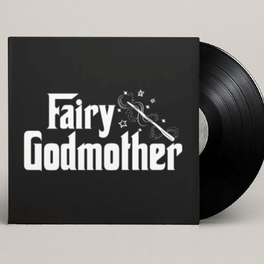 Fairy Godmother Cute Wand Star Spell Fantasy Gift Custom Vinyl Record Sleeves