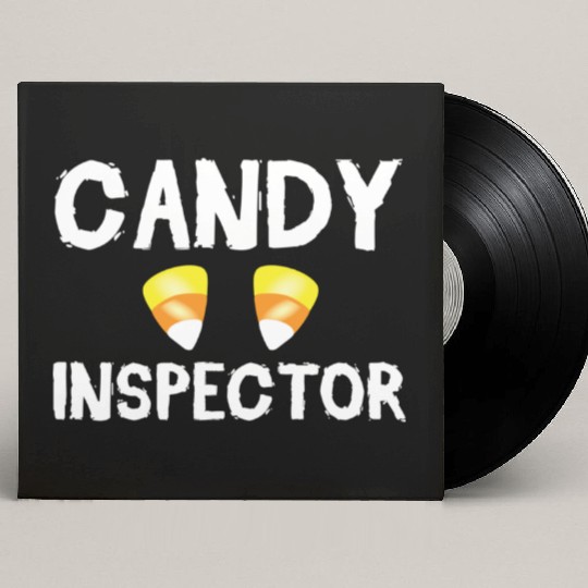 Candy Inspector Spooky Halloween Trick Or Treat Custom Vinyl Record Sleeves