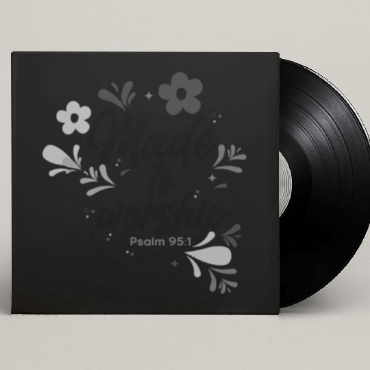 Christianity Gifts Made to Worship Christian Gift Custom Vinyl Record Sleeves