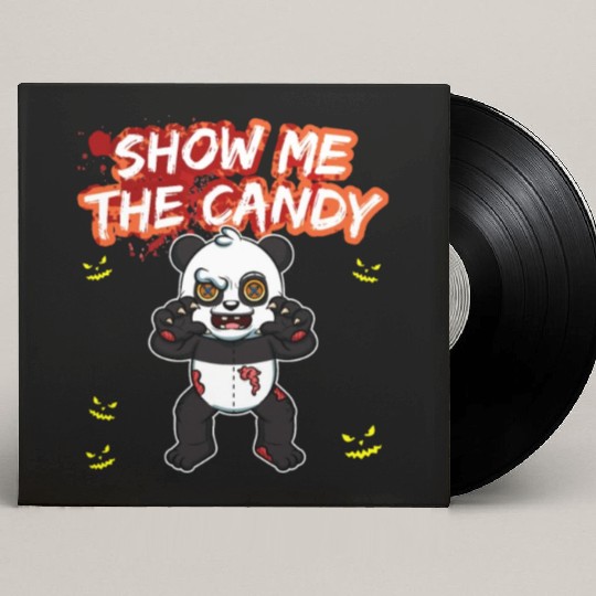 Show Me The Candy Halloween Costume Trick Or Treat Custom Vinyl Record Sleeves